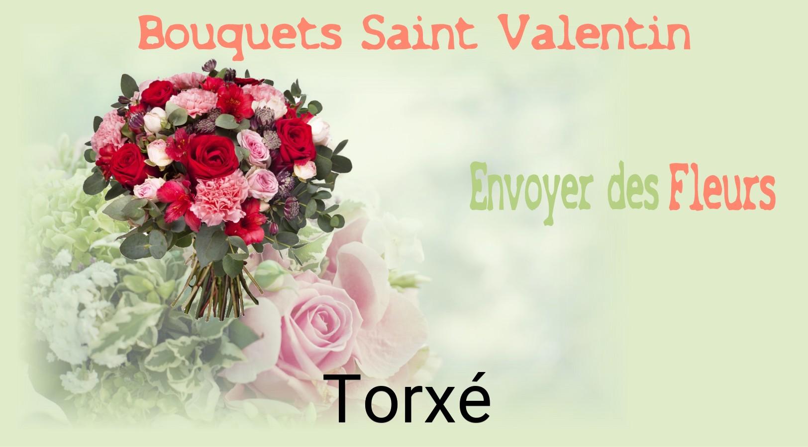 Roses de Saint-Valentin livrées à Torxé